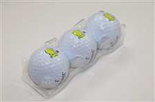 Sleeve of (3) Masters Tournament Logo Pro V1 Golf Balls in Original Box