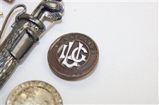 Seven (7) Pieces Of Golf Jewelry