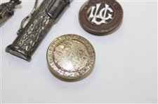 Seven (7) Pieces Of Golf Jewelry