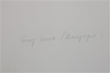 Tony Lema B & W Mid-Swing Photo