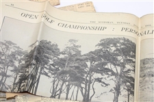 1931 Open Championship at Carnoustie Newspaper Articles From Henry Cotton Estate