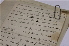 Correspondence About 1923 School Cricket Match 'Scuffle' And T. H. Cotton