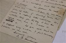 Correspondence About 1923 School Cricket Match 'Scuffle' And T. H. Cotton