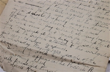 Correspondence About 1923 School Cricket Match 'Scuffle' And T. H. Cotton