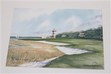 Signed Ltd Ed 1/96 Harbortown Barry Honowitz Postcard
