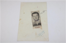 1940 Jimmy Demaret Press Photo