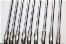 Rocco Mediate's Personal Match Used Stamped PING Eye-2 1-9 Iron Set