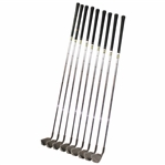 Rocco Mediate's Personal Match Used Stamped PING Eye-2 1-9 Iron Set