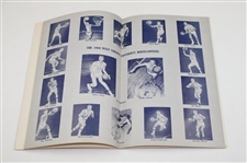 Jerry West Signed 1960 West Virginia Basketball Information Booklet JSA ALOA