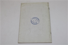 Jerry West Signed 1960 West Virginia Basketball Information Booklet JSA ALOA