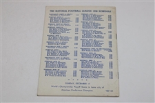 Legends Signed Giants License Plate, Kyle Rote Signed 1965 Football Vinyl Record & 1950 Giants Press Guide JSA ALOA
