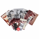 Jack Nicklaus Original Lester Nehamkin Photos & Negatives w/ Articles & 1980 U. S. Open Press Badge