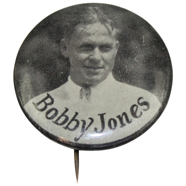 Circa 1925 Bobby Jones Pin Back Button