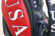 Steve Jones Signed 2004 Ryder Cup Team Golf Bag w/Headcovers - Steve Jones Collection JSA ALOA