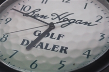 Classic Ben Hogan Golf Dealer Wall Clock - Works
