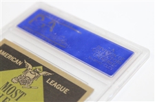 1961 Topps #475 Mickey Mantle Mvp Card PSA EX-MT 6 #30734494