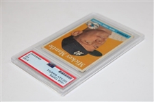 1958 Topps #150 Mickey Mantle Card PSA VG 3 #55946933