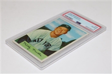 1954 Bowman #65 Mickey Mantle Card PSA Good 2 #58509834