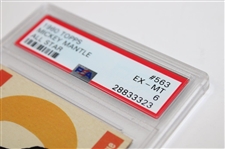 1960 Topps #563 Mickey Mantle All Star Card PSA EX-MT 6 #28833323