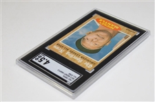 1962 Topps #471 Mickey Mantle All-Star Card SGC VG-EX 4.5 #5000580