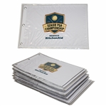 Twenty (20) 2016 Senior PGA Championship White Embroidered Flags - Rocco Mediate