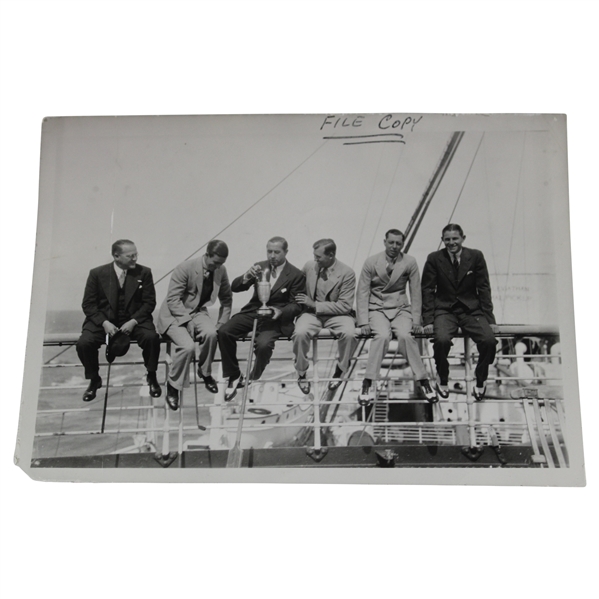 1929 Walter Hagen & Horton Smith American Golfers Win the Ryder Cup
