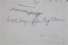1929 Walter Hagen & Horton Smith 'American Golfers Win the Ryder Cup'