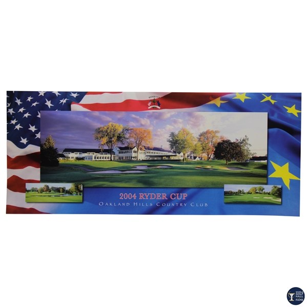 2004 Ryder Cup At Oakland Hills Poster
