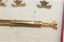 Sportsman XXI Money Clip & Cuff Link Set w/Magic-Tip Pen