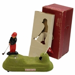 Golf Theme Hole In One Coin Bank w/Box