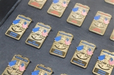 Twenty Six (26) 2006 Ryder Cup Commemorative Money Clips in Display Case