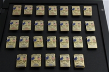 Twenty Six (26) 2006 Ryder Cup Commemorative Money Clips in Display Case