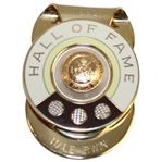Fifteen (15) Hall Of Fame Member Commemorative Money Clips in Display Case