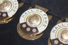 Six (6) Hall Of Fame Member Commemorative Money Clips in Display Case