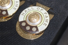 Six (6) Hall Of Fame Member Commemorative Money Clips in Display Case