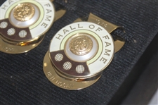Six (6) Hall Of Fame Member Commemorative Money Clips in Display Case