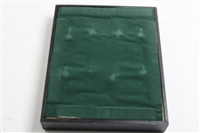 Six (6) Hall Of Fame Member Commemorative Money Clips in Display Case