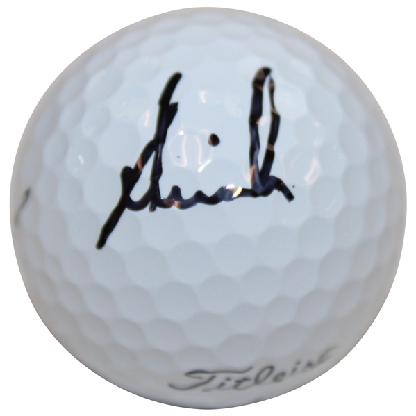 Annika Sorenstam Signed Titleist Pro V1 Golf Ball JSA #CA66685