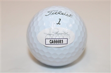 Annika Sorenstam Signed Titleist Pro V1 Golf Ball JSA #CA66685