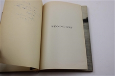 Byron Nelson Signed 1946 1st Ed 'Byron Nelson's Winning Golf' Book JSA ALOA