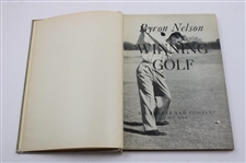 Byron Nelson Signed 1946 1st Ed 'Byron Nelson's Winning Golf' Book JSA ALOA