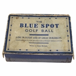 Vintage The Blue Spot Golf Ball Long in Flight and of Great Durability Empty Box