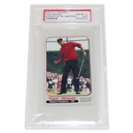 2001 Sports Illustrated For Kids Tiger Woods Athlete Of The Year Masters Card PSA NM-MT 8 #02430223