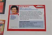 Woods, McIlroy, Aberg & Spieth Sports Illustrated For Kids Cards #113, #214, #430 & #1139
