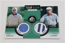 2013 UD Tour Gear Couples & Stewart Dual Patch w/1990 NFL, 1991 Proline Portraits & 1990-1992 Pro Set Cards