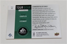 2013 UD Tour Gear Couples & Stewart Dual Patch w/1990 NFL, 1991 Proline Portraits & 1990-1992 Pro Set Cards
