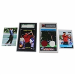 1999 SI For Kids Tiger Woods #860 SGC NM/MT 8.5 Dual Game Greats Glove/Shirt & Two (2) SI for Kids #185 & #795 Cards 