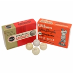 Wilson Gene Sarazen Autograph Golf Ball Box, Gene Sarazen Medalist Wilson Golf Ball Box & (4) Golf Balls