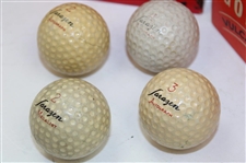 Wilson Gene Sarazen Autograph Golf Ball Box, Gene Sarazen Medalist Wilson Golf Ball Box & (4) Golf Balls