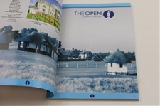 Els, Curtis, Hamilton & Two (2) Harrington Signed The Open/PGA at Royal St. Georges Program JSA ALOA